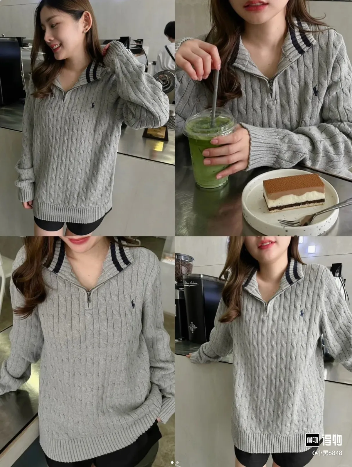 P300 Style No. D07) The top version on the market in 2025 Ralph Lauren #ootddailywear #Autumn and winter sweater #Knitted sweater outfit #ralph lauren sweater #Can be worn by both men and women [Star R] Finally waited until the Ralph men’s twist sweater half-zip bra top was put on and it’s finally here! The hottest half-zip sweater! Limited editions every year, there won’t be many models in the store! Ralph Lauren Men's Half-Zip Twist Sweater [Fire R] The shape is really nice. It can be worn alone or as a jacket. It can be worn inside or outside, or it can be worn inside with a shirt ~ 100% pure cotton #Practical Wear Colors: off-white, navy blue, khaki, gray, size S to XL